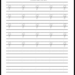 Handwriting Tracing Worksheet Grade 3 Printables