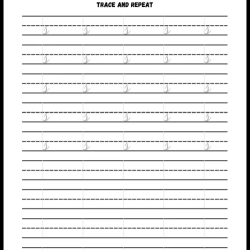 Handwriting Tracing Worksheet Grade 5 Printables