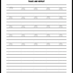 Handwriting Tracing Worksheet Grade 5 Worksheets