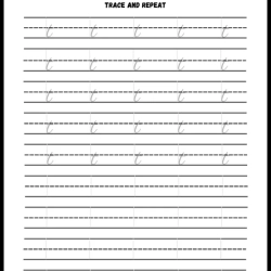 Handwriting Tracing Worksheet Grade 6 Printables