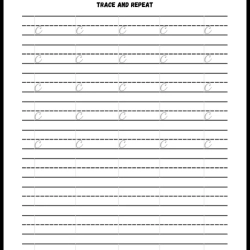 Handwriting Tracing Worksheet Printables Free