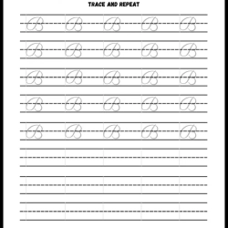 Handwriting Tracing Worksheet Printables