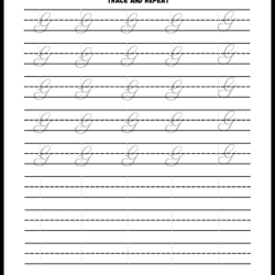 Handwriting Tracing Worksheet To Prints
