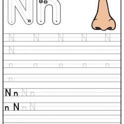 Printable Alphabet Trace Worksheet For 3rd Grade