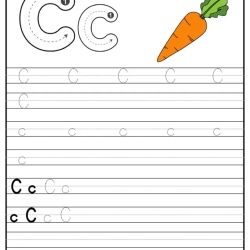 Printable Alphabet Trace Worksheet For Free
