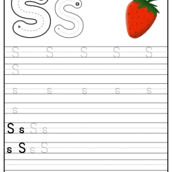 Printable Alphabet Trace Worksheet For Grade 5