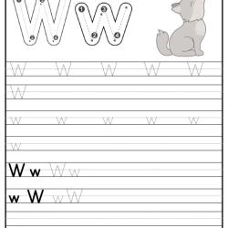 Printable Alphabet Trace Worksheet Fun