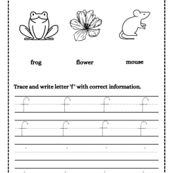 Trace And Write Letter For Grade 1 Worksheet