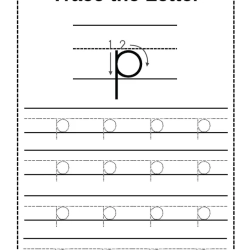 Trace Letter Worksheet 1st Grade Worksheets