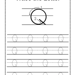 Trace Letter Worksheet 3rd Grade Worksheets