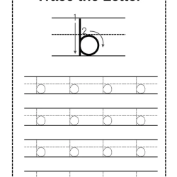 Trace Letter Worksheet Free Downloads