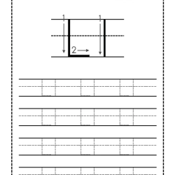 Trace Letter Worksheet Grade 2 Worksheets