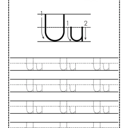 Trace Letter Worksheet Grade 3 Free Printables