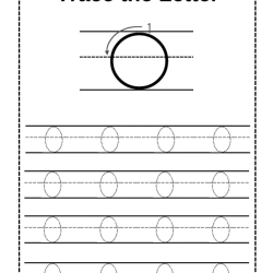 Trace Letter Worksheet Grade 3 Printables