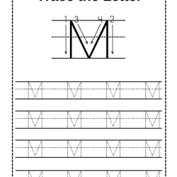 Trace Letter Worksheet Grade 3 Worksheets