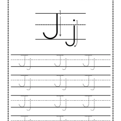 Trace Letter Worksheet Printables Download