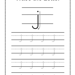 Trace Letter Worksheet Printables Free