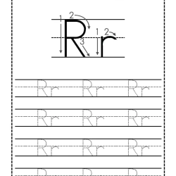 Trace Letter Worksheet Toddlers Free Worksheets
