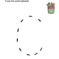 Trace The Small Alphabet Worksheet For Free