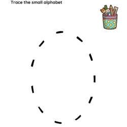 Trace The Small Alphabet Worksheet For Grade 3
