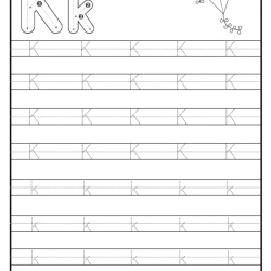 Tracing Alphabet Worksheet For Grade 1