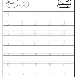 Tracing Alphabet Worksheet For Grade 5