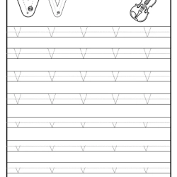 Tracing Alphabet Worksheet For Toddlers