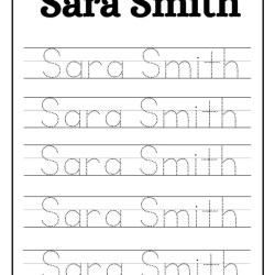 Tracing Alphabet Worksheet Printables