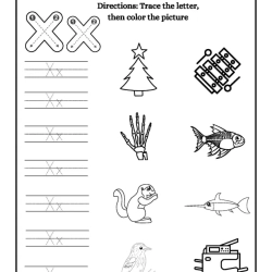 Tracing The Alphabet Easy Worksheet