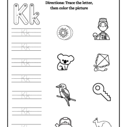 Tracing The Alphabet For Grade 1 Worksheet