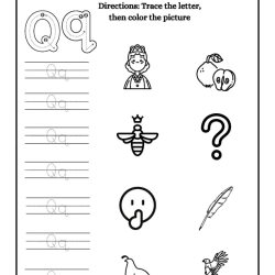 Tracing The Alphabet For Grade 4 Worksheet
