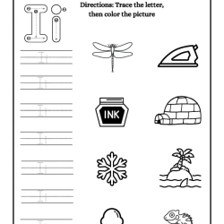Tracing The Alphabet For Kindergarten Worksheet
