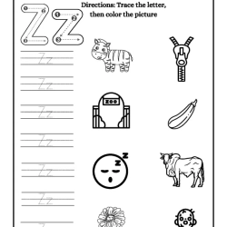 Tracing The Alphabet Preschool Worksheet