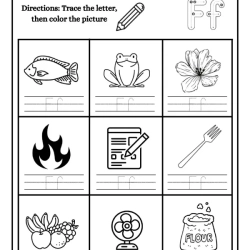Tracing The Letter Worksheet Pdf File