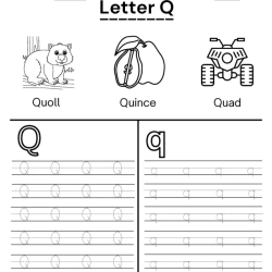 Write Alphabet In The Lines For Grade 4 Worksheet