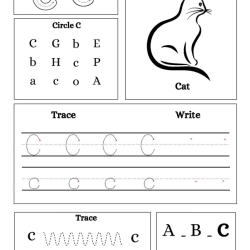 Write Trace Color Alphabet For Free Worksheet