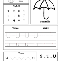 Write Trace Color Alphabet For Grade 6 Worksheet