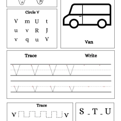 Write Trace Color Alphabet For Toddlers Worksheet