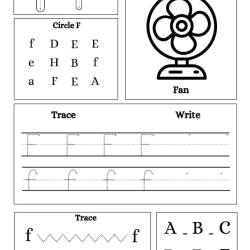 Write Trace Color Alphabet Pdf Free Worksheet