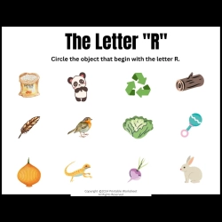 Circle The Letter For 5th Grade Worksheet