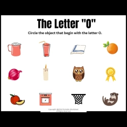 Circle The Letter For Grade 3 Worksheet