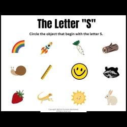 Circle The Letter For Grade 5 Worksheet