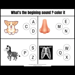 Circle The Letter Pdf Download Worksheet