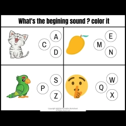 Circle The Letter Printable Free Worksheet