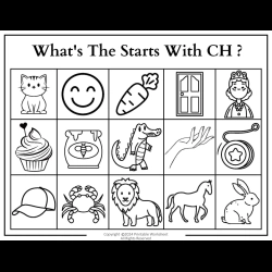Color The Begining Sound For Grade 2 Worksheet