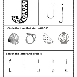 Trace The Letter For 1st Grade Worksheet