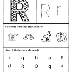 Trace The Letter For 5th Grade Worksheet