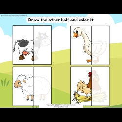 Farm Bussy Book For Grade 1 Worksheet