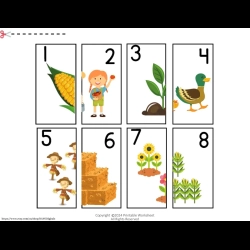 Farm Bussy Book Kids Worksheet
