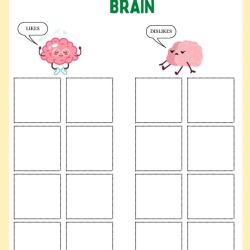 Human Anatomy Bussy Book Free Printable Worksheet